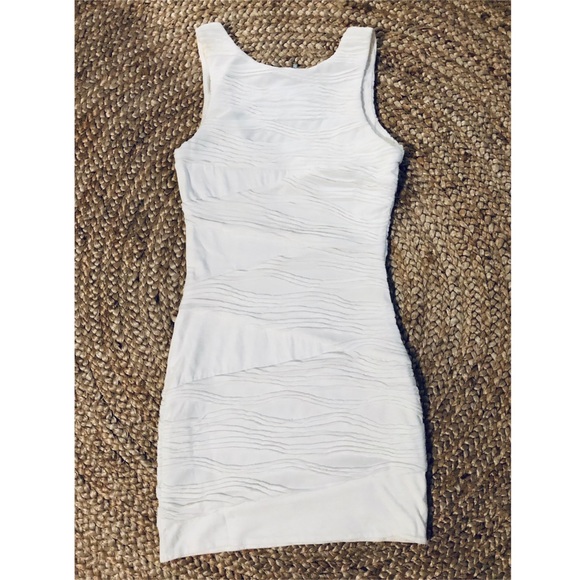 Sparkle & Fade white bodycon mini dress XS holiday - Picture 2 of 4